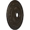 Ekena Millwork Logan Ceiling Medallion (Fits Canopies up to 6 1/8"), 24 1/4"OD x 3 7/8"ID x 2"P, Stone Hearth CM24LO1SHF - alternate 4